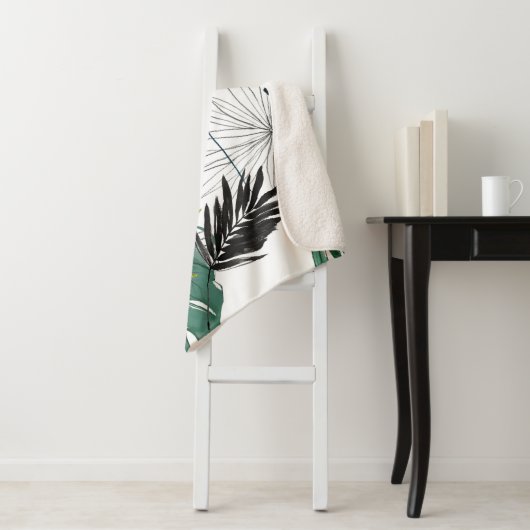 Tropische samenstelling sherpa deken (In situ)