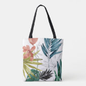 Tropische samenstelling tote bag (Achterkant)