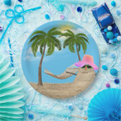 Tropische Sandman met Bord van Hammock Paper (Feest)