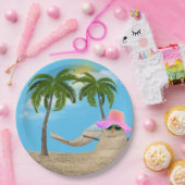 Tropische Sandman met Bord van Hammock Paper (Feest)