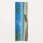 Tropische Sandy Beach Paradise Yoga Mat (Voorkant)
