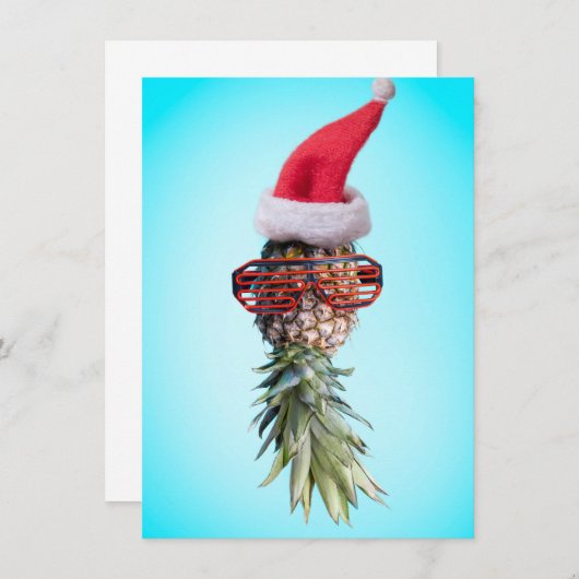 Tropische Santa Pineappel (Voorkant / Achterkant)