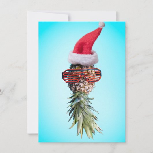 Tropische Santa Pineappel (Voorkant)