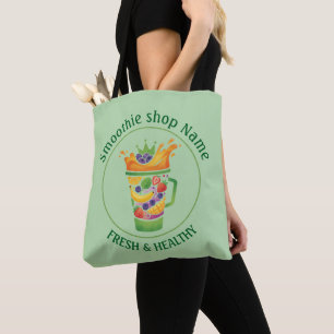 Tropische sapmix & smoothie sap winkel tote bag