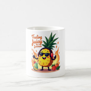 Tropische sappige ananas zomer Mok