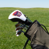 Tropische Schedel Vibe Golfheadcover (Insitu)