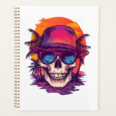 Tropische Schedel Vibe Planner (Voorkant)