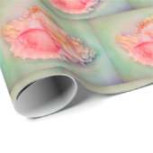 Tropische Schelp Cadeaupapier (Rol Hoek)