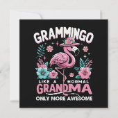 Tropische Schemer Flamingo (Achterkant)