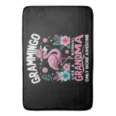 Tropische Schemer Flamingo Badmat (Voorkant Verticaal)