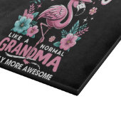Tropische Schemer Flamingo Snijplank (Hoek)