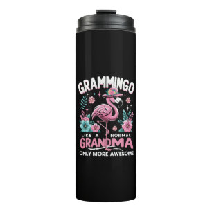 Tropische Schemer Flamingo Thermosbeker