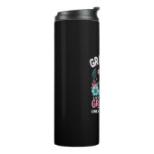 Tropische Schemer Flamingo Thermosbeker (Gedraaid links)