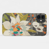 Tropische schemerbloemen Case-Mate iPhone case (Achterkant (horizontaal))
