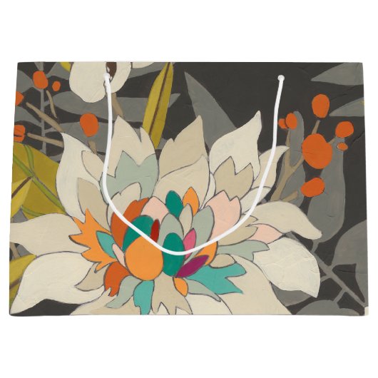 Tropische schemerbloemen groot cadeauzakje (Voorkant)