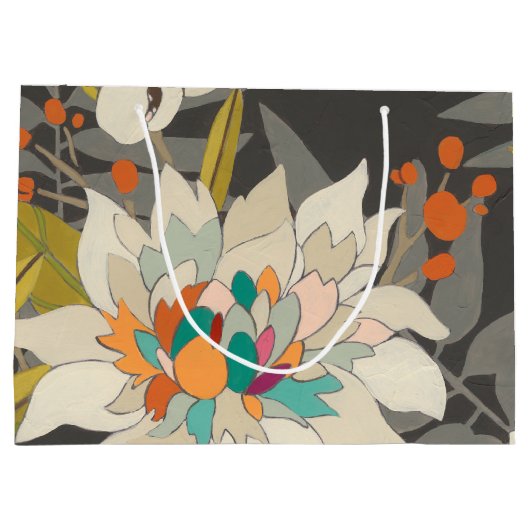 Tropische schemerbloemen groot cadeauzakje (Achterkant)