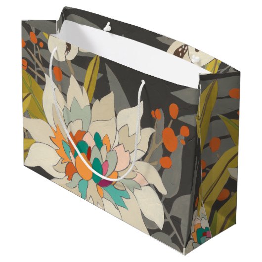 Tropische schemerbloemen groot cadeauzakje (Achterkant Gekanteld)