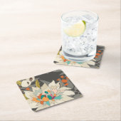 Tropische schemerbloemen kartonnen onderzetters (Insitu)