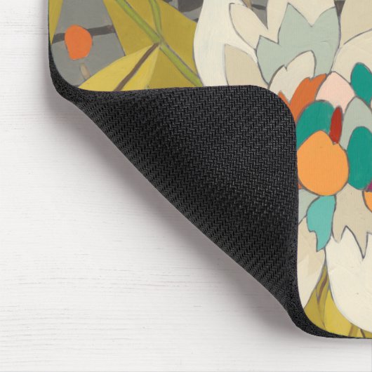 Tropische schemerbloemen muismat (Hoek)