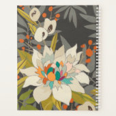 Tropische schemerbloemen planner (Achterkant)