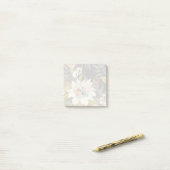 Tropische schemerbloemen post-it® notes (Op bureau)