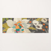 Tropische schemerbloemen yogamat (Achterkant (horizontaal))