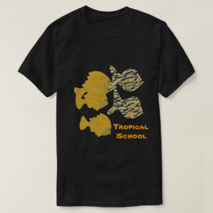 Tropische school t-shirt
