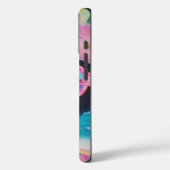 Tropische schoonheid in roze tinten Case-Mate iPhone case (Achterkant / Links)