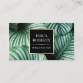 Tropische Schoonheidssalon SPA Moderne Make-upkuns Visitekaartje (Voorkant)