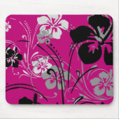 Tropische serenade (roze) Mousepad Muismat (Voorkant)