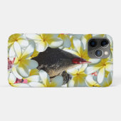 Tropische sereniteit: kip en Frangipanis Harmony Case-Mate iPhone Case (Achterkant (horizontaal))