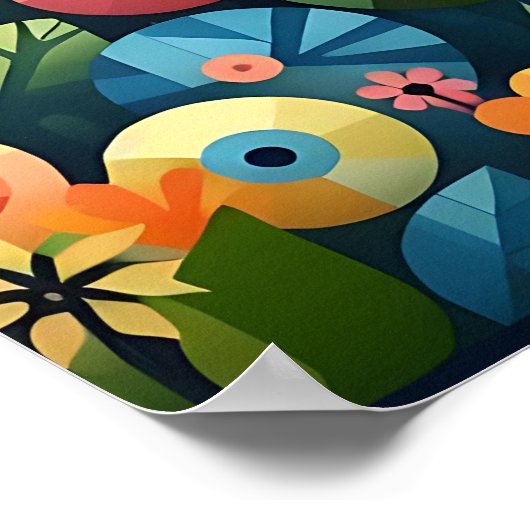 Tropische sereniteit poster (Hoek)