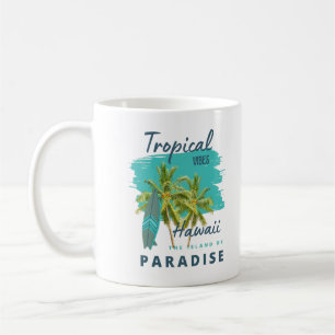 Tropische Sfeer Hawaï Eiland van Paradijs Koffiemok