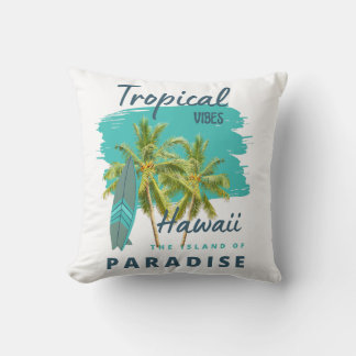 Tropische Sfeer Hawaï Eiland van Paradijs Kussen