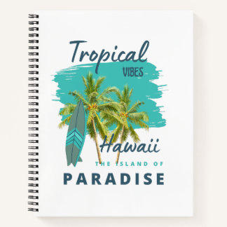 Tropische Sfeer Hawaï Eiland van Paradijs Notitieboek