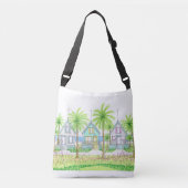 Tropische Shack-tas Crossbody Tas (Voorkant)