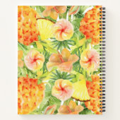 Tropische sinaasappeloogst notitieboek (Achterkant)