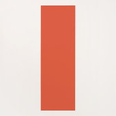 Tropische Sinaasappels en lederen patroonmonogramm Yogamat (Achterkant)