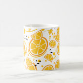 Tropische Sinaasappels plakjes Wedges Citrus Summe Koffiemok (Center)