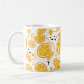 Tropische Sinaasappels plakjes Wedges Citrus Summe Koffiemok (Links)