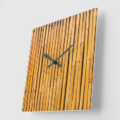 Tropische Sjabloon op de achtergrond van Hawaiian  Vierkante Klok (Hoek)