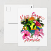 Tropische sleutel Largo Florida Keys Briefkaart (Voorkant / Achterkant)