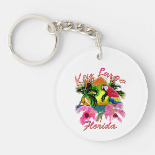 Tropische sleutel Largo Florida Keys Sleutelhanger