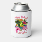 Tropische Sleutel West Florida Keys Blikjeskoeler (Blikje Achterkant)