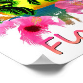 Tropische Sleutel West Florida Keys Poster (Hoek)