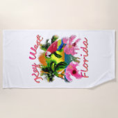 Tropische sleutel West Florida Keys Strandlaken (Voorkant)