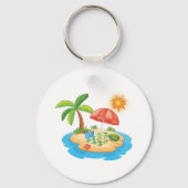 Tropische Sleutelhanger (Voorkant)