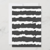 Tropische slok en zie, ontmoet baby meisje flaming kaart (Achterkant)