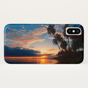 Tropische soep op Hawaiiaans eiland iPhone X Hoesje