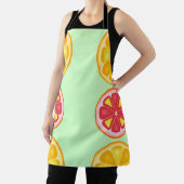 TROPISCHE SOMMER VRUCHTEN Oranje citroenen Slik Schort (Insitu)